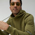 XYXX Ascent French Terry Cotton Blend Hoodies Olive Green