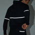 XYXX Ascent French Terry Cotton Blend Hoodie and Joggers Co-Ord Pitch Black