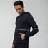 XYXX Ascent French Terry Cotton Blend Hoodie and Joggers Co-Ord Pitch Black