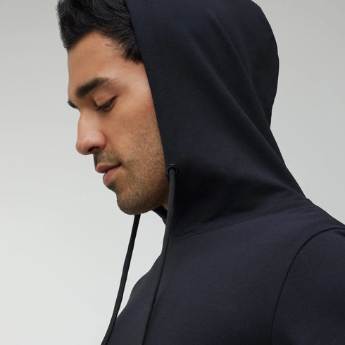 XYXX Ascent French Terry Cotton Blend Hoodies Pitch Black