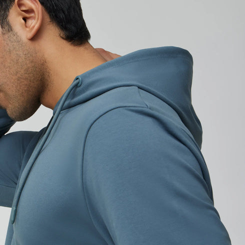 XYXX Ascent French Terry Cotton Blend Hoodies Storm Grey