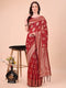 Deeva Sarees Maroon Cotton Saree