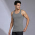 XYXX Nova Round Neck Racer Back Vest Ash Grey