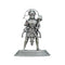 Pure Silver Antique Ashirwad Hanuman Standing With Mala 100.01G By Mahita Collections