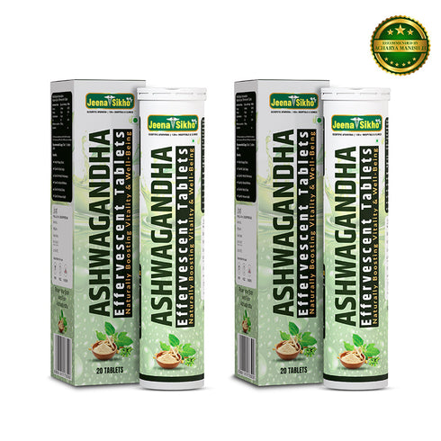 Jeena Sikho Ashwagandha Effervescent Tablets