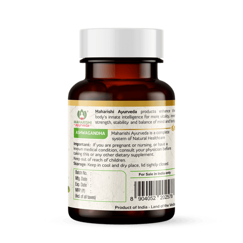 Maharishi Ayurveda Organic Ashwagandha Tablets