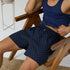 XYXX Astor Lounge Inner Boxers Infinity Blue