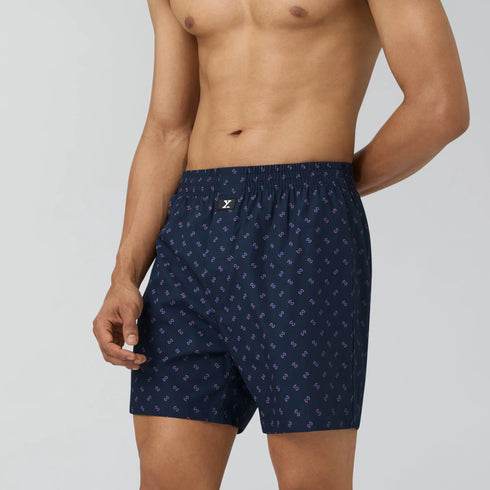 XYXX Astor Lounge Inner Boxers Infinity Blue