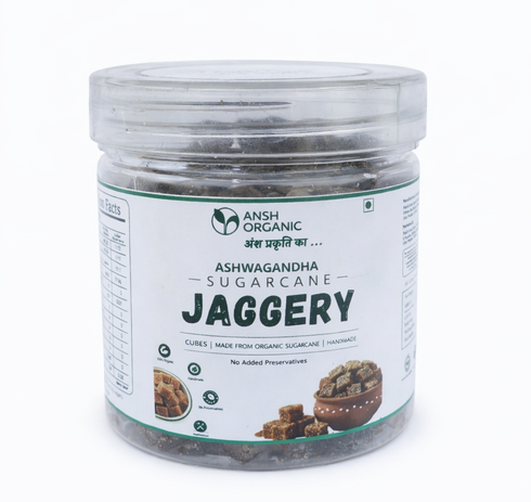 Ansh Organic Ashwagandha Flavoured Jaggery