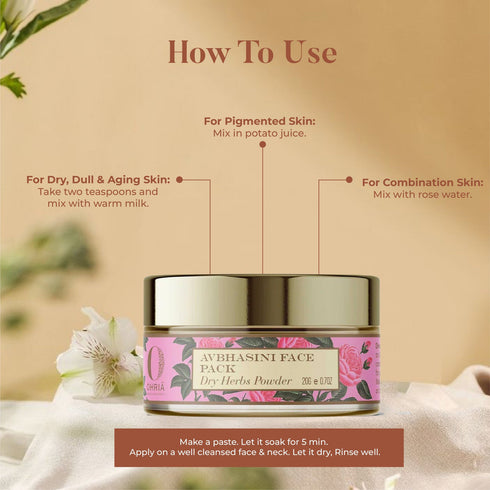 Ohria Ayurveda Avbhasini Face Mask