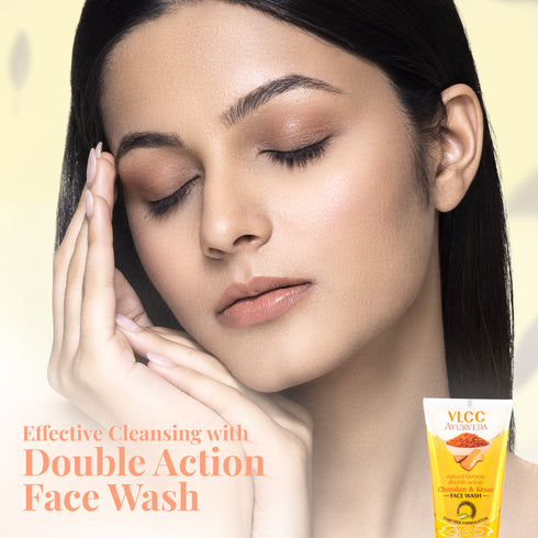 VLCC Ayurveda Fairness Chandan & Kesar Face Wash