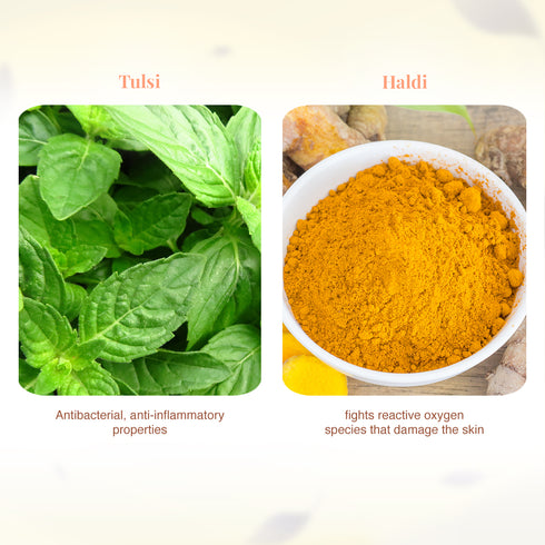 VLCC Ayurveda Haldi & Tulsi Face Wash
