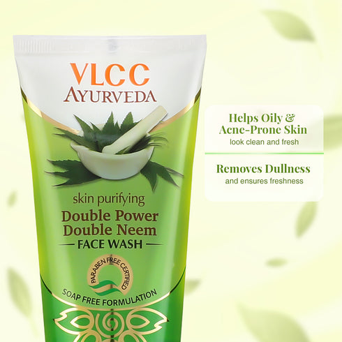 Ayurveda Skin Purifying Double Power Double Neem Face Wash