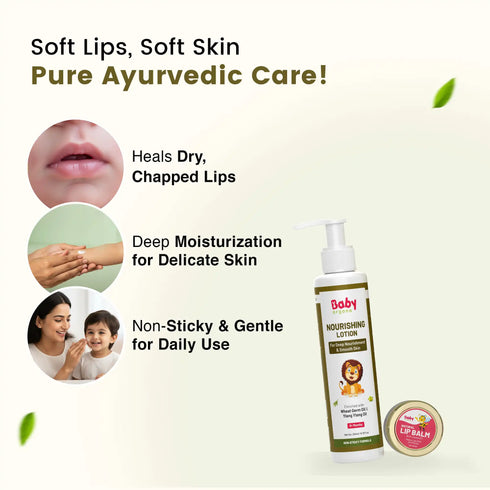 Babyorgano Natural Lip & Skincare Combo