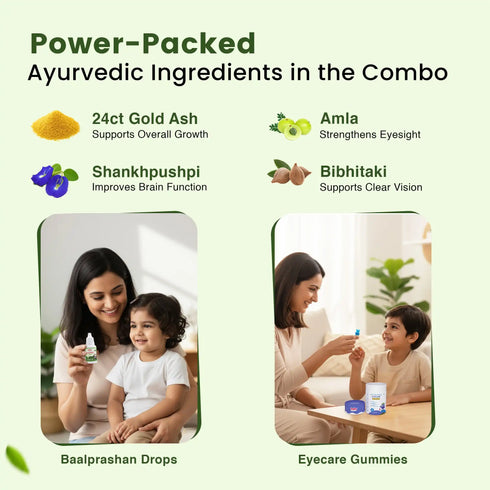 Babyorgano Immunity Plus Eye Care Combo