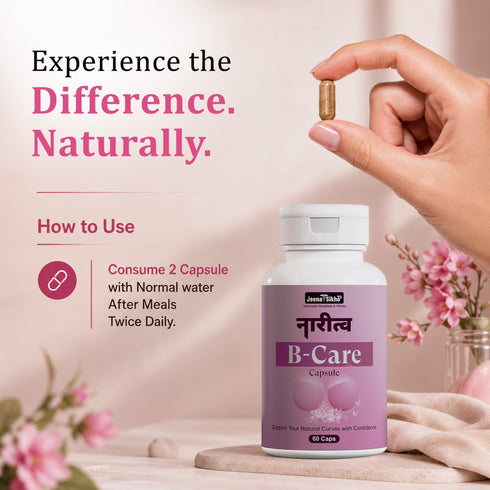 Jeena Sikho Naritva B Care Capsules Ayurvedic Breast Firming and Shape Care Capsules