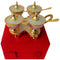 Brass Trolley 4 wali 2 tone with Spoon 1.512kg