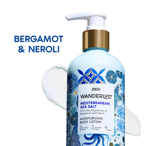 Wanderlust Mediterranean Sea Salt Moisturising Body Lotion