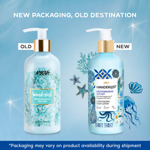 Wanderlust Mediterranean Sea Salt Moisturising Body Lotion