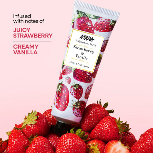 Wanderlust Strawberry & Vanilla Hand & Nail Creme