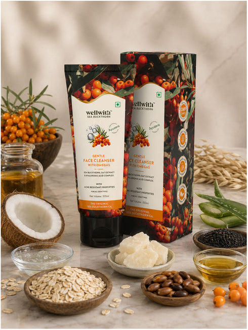 Ayuzera Wellwith Sea Buckthorn Gentle Face Cleanser With Omegas