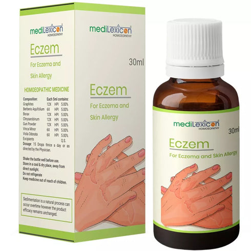 Medilexicon Homeopathy Eczem Drops