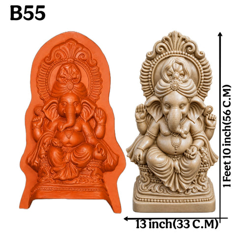 Ganesh Making Mold B55
