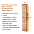 Keya Seth Aromatherapy Handmade Neem Wooden Comb Wide Tooth with Handles Combo