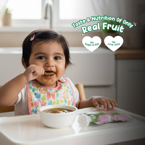 Rorosaur Pear-Y Green Baby Puree