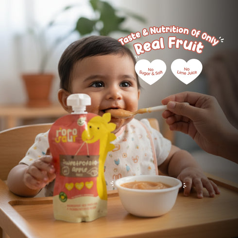 Rorosaur Sweet Potato Apple Baby Puree
