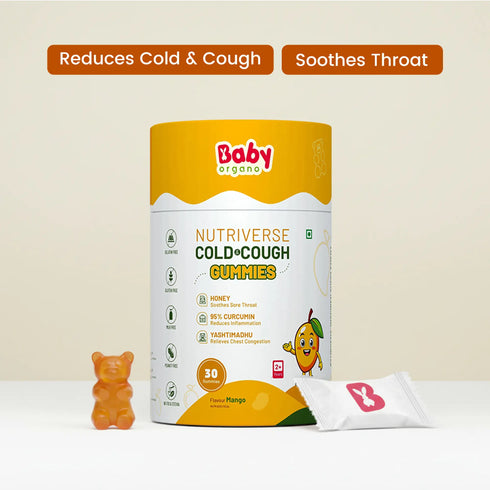 Babyorgano Nutriverse Cold and Cough Gummies