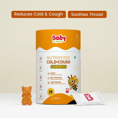 Babyorgano Nutriverse Cold and Cough Gummies