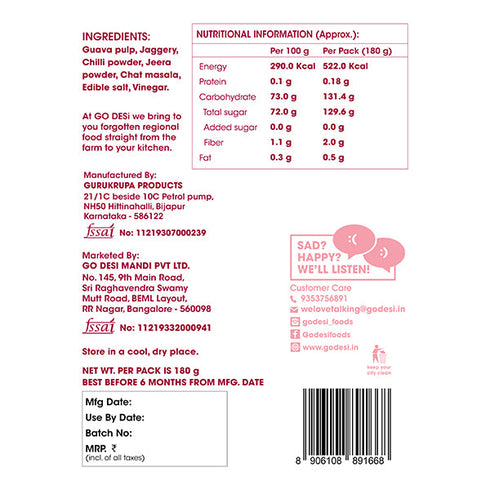 Go Desi Chatpata Guava Bytes