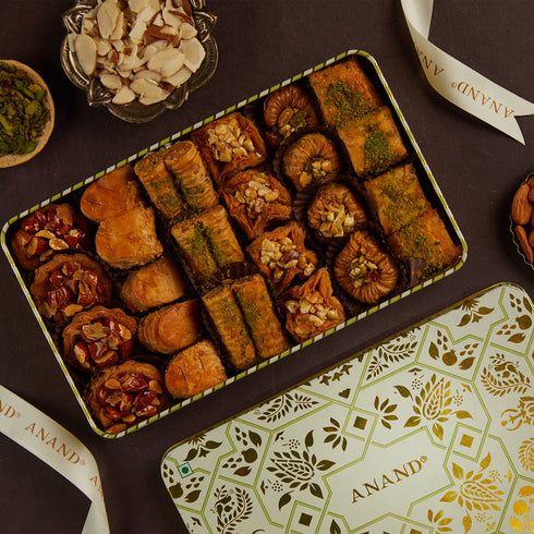 Anand Sweets Anand Royal Baklava Celebration Tin Pack