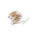 Bamboo India Bamboo Cotton Buds (100 Sticks) + Bamboo Charcoal Brush