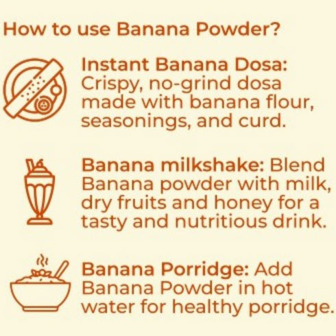 The Divine Foods Raw Banana Powder Netram