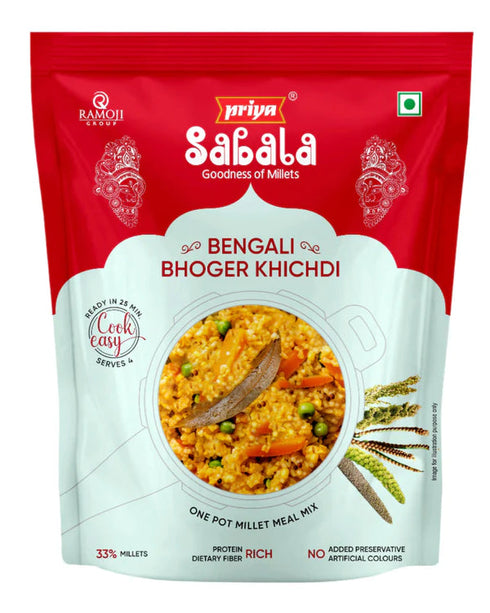Sabala Millets Bengali Bhoger Khichdi