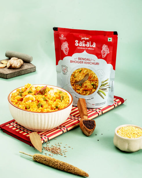 Sabala Millets Bengali Bhoger Khichdi