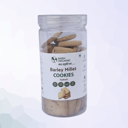 Ansh Organic Barley Millet Cookies | Salted