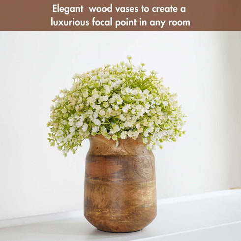 Behoma Wooden Vase