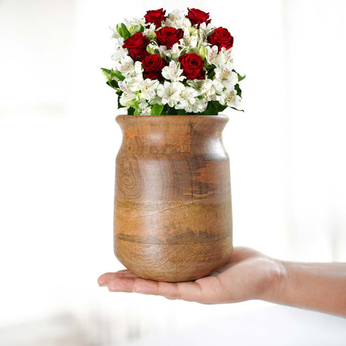 Behoma Wooden Vase