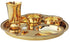 Pure Brass Thali Set 6 Pcs 1.01kg