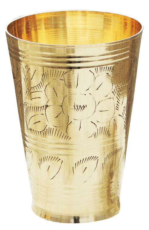 Brass Lassi Glass 350 ml 0.195kg