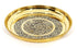 Brass Thali Embossed Design 0.66Kg