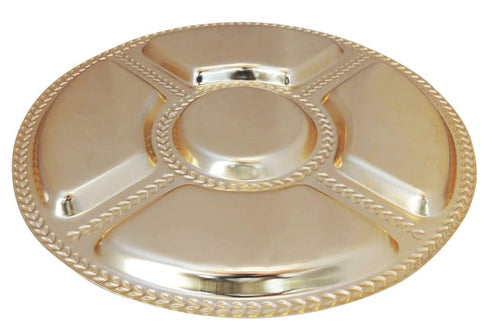 Brass Bhojan Thal 0.57 Kg