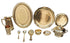 Pure Brass Dinner Set of 51 Pcs. 14.5 kg