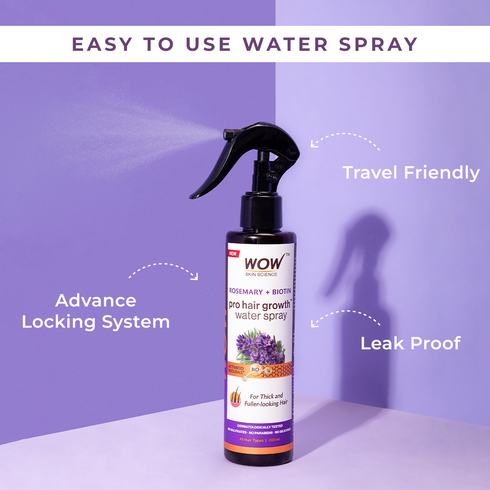 WoW Rosemary + Biotin Pro Hair Growth Water Spray