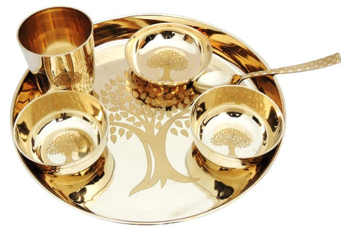 Pure Bronze Thali, Dinner Set