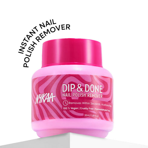 Nykaa Cosmetics Dip | Done Nail Polish Remover