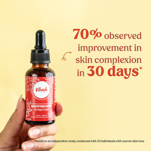 Vilvah Store Beautifying Serum|Moringa & Argan